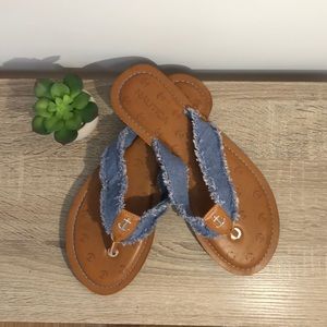 Nautica Denim Sandals NEW